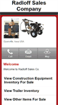 Mobile Screenshot of m.radloffsales.com